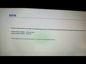 HP MPM Problem || Feature Byte || Build ID ||Serial Number || SKU Number || UUID || PAWAN CHAUDHARY