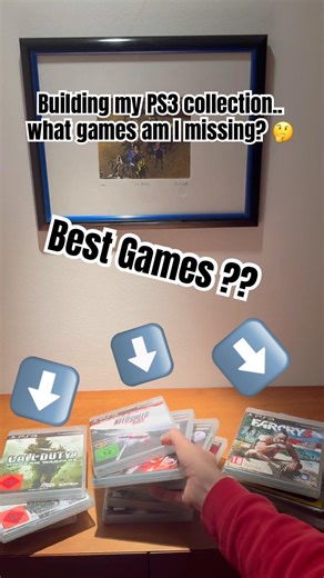 Building my PS3 collection.. what games am I missing? #xbox360 #nostalgiaplaystation #playstation3