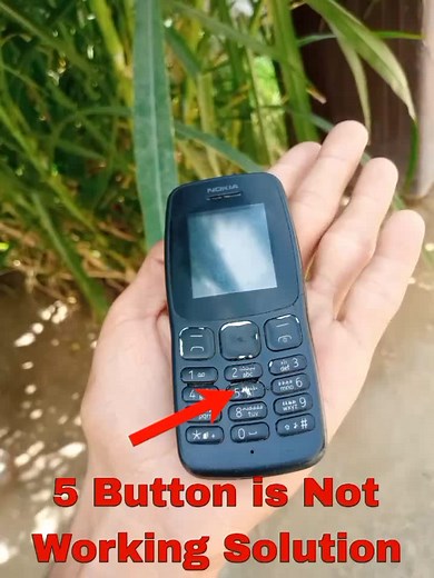 Nokia Keypad Mobile 5 Button Problem Solution