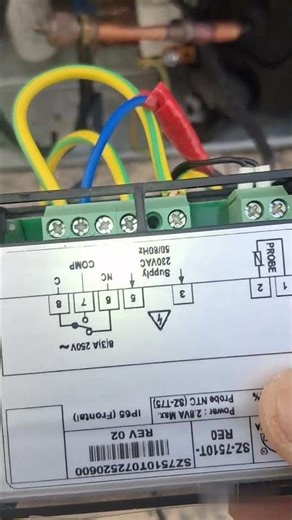 SZ-7510T subzero temperature controller #temperature #subzero #controller #shorts