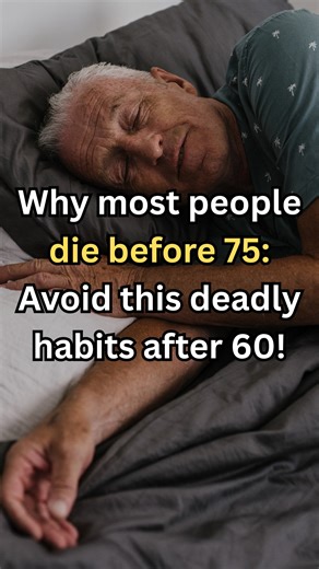 756K views · 17K reactions | Why Most People Die Before 75 and How to...
