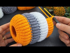 WOW! 😍 Super Easy Crochet Basket / Organizer Box ✔ Very Useful & Decorative | Make & Sell 💰