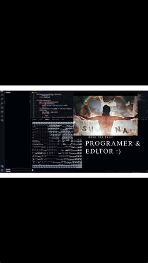 S I L E N T on Instagram: "ASCII style,VS Code ( Python) × after effects and blender ☕ ---------------------- #blender #ae #3d #anime #amv #python #programming #edit #aftereffects #vscode"