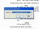 Email a PDF: Movie Magic Screenwriter 6.0 Tutorial