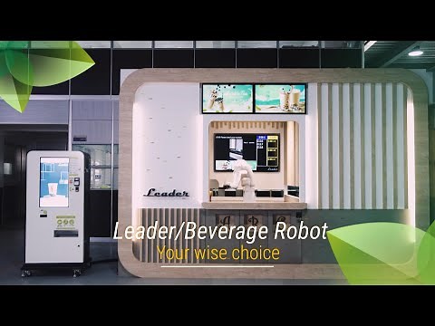 The Future of Bubble Tea: Meet the Beverage Robot, Bubble Tea Vending Machine