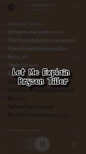 Let Me Explain - Bryson Tiller #letmeexplain #letmeexplainbrysontiller #brysontillerspedup #spedupaudios #spedupmusic #spedupsounds #brysontiller #brysontillerchallenge #fyo #fypシ #fyp #fypage #foryou #forupage #foryoupage #gimmeclout #gimmecloutrnbitch @Bryson Tiller