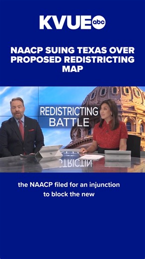 4.6K views · 256 reactions | The NAACP is suing the state of Texas over proposed redistricting maps, claiming the new maps would amount to racial gerrymandering. | KVUE | Facebook