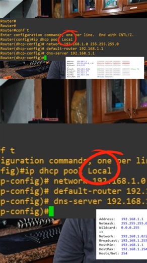 DHCP Pool Function in Cisco