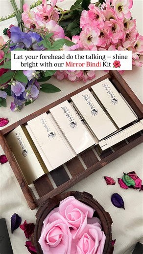 South Indian Bridal Jewellery - Temple & Jadau | ✨ Shine bright with every glance — our Mirror Bindi Kit adds that perfect festive sparkle! How to order—-go to the website—-click on gold... | Instagram