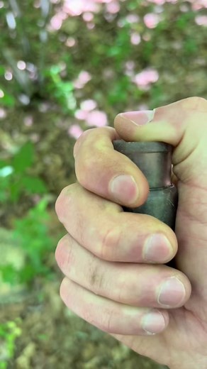 Found an old bottle in the woods. #bottle #bottles #bottlehunt #treasure #treasurehunting #nuggetnoggin #adventureseeker #antiquefinds #glassware #finds #bottledump #fyp
