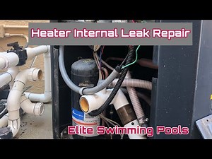 Pool Heat Pump Heater Internal Leak Repair