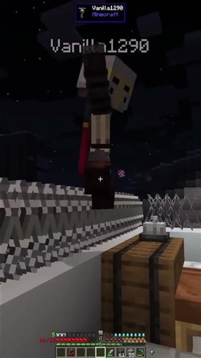 He's Just Dangling There...