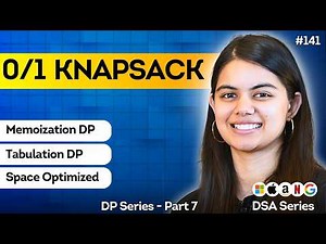 DP 8. 0/1 Knapsack | Recursion to DP Solution | Space Optimized