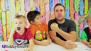 Baby FOOD Challenge by HobbyKidsTV