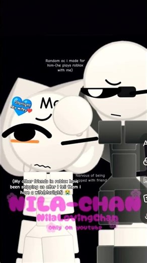 (My other friends in roblox have been shipping us after i tell them i have a wife(starlight) 😭😭