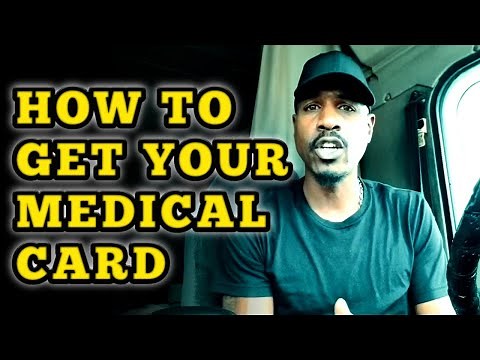 How to get your DOT Medical Card for CDL. Your questions answered.