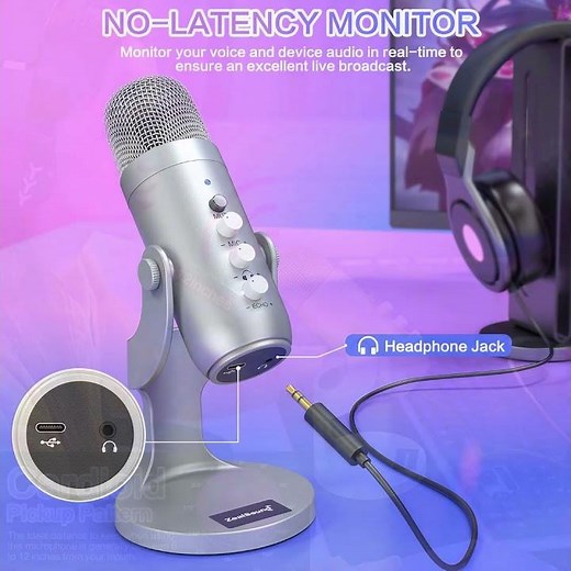 ZealSound USB Microphone