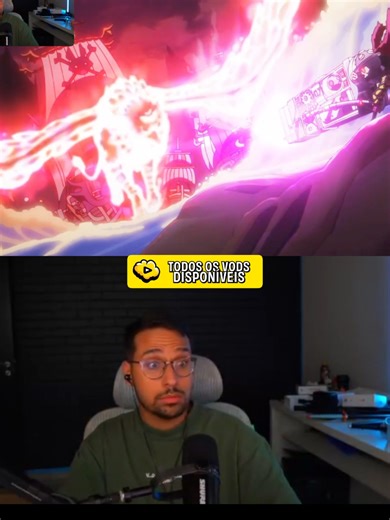 Assistindo One Piece com BrkK Live