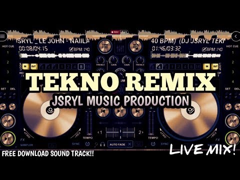DiscDj 3D DJ - TEKNO REMIX | LIVE Mix by JSRYL Music Production