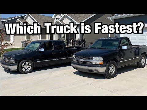 Turbo 8.1 Silverado vs. 4.8 LS Stepside: GMT800 Shootout
