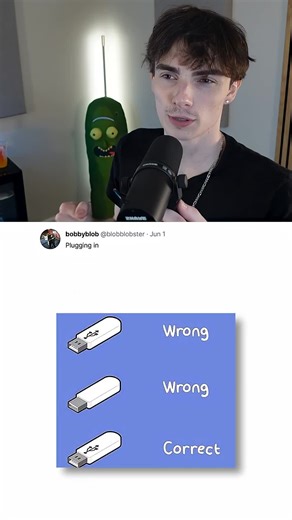 Plugging In a USB Be Like: | Usb C Cable