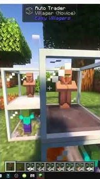 КАК УСТАНОВИТЬ МОД EASY VILLAGERS ДЛЯ MINECRAFT