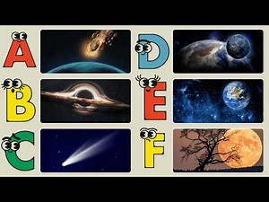 ABC Space Song for Kids | A to Z Solar System & Astronomy Alphabet