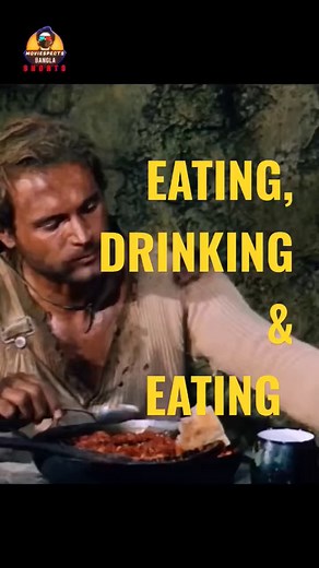 Terence Hill Eating Scene | They Call Me Trinity (1970) | Hispano-Suiza