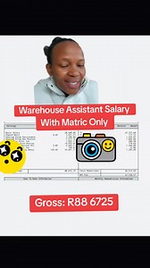 Warehouse Assistant with matric | Boni Xaba