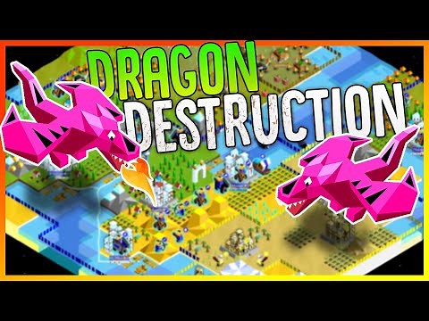 Building A Fire Dragon Army To Burn Down My Enemies Kingdoms in The Battle of Polytopia