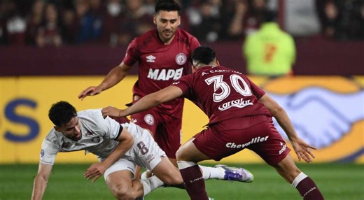 Lanús ganó 1-0 a Fluminense en la ida de cuartos de final por Copa Sudamericana