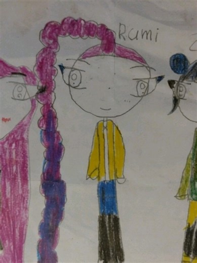 Macam mana kalau tukar kan lukisan my kids jadi animasi Tema: huntrix #huntrix #rumi #mira #draw #transition