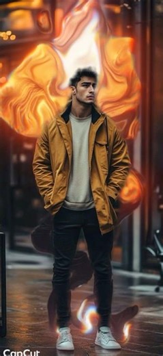 How to create fire effect in capcut #shorts #capcut