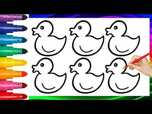 How To Draw Duck For Beginners || Duck Drawing Step By Step || Duck Drawing easy