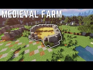 Minecraft: How To Build A Medieval Farm
