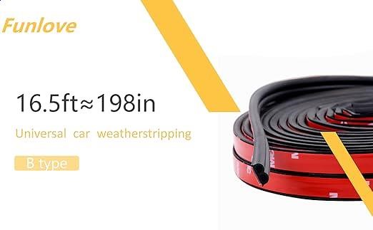 16.5ft universal weatherstripping