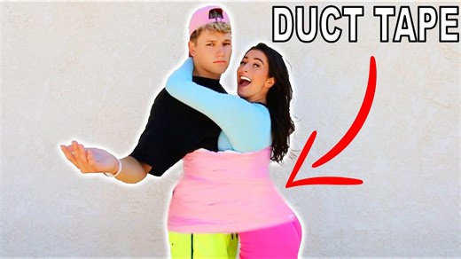 Britt Hertz duct taped to boyfriend for twenty-four hours