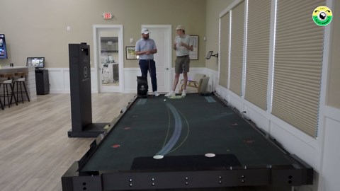 Dial in your left-to-right putts by remembering these 2 keys