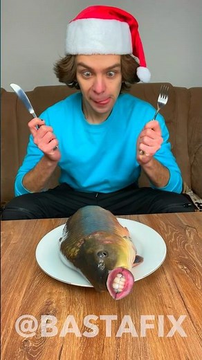 🤬Nasraný Kapor 🐟 Tieto Vianoce kapra z vody nikto nezobere ‼️ #BastaFix #Kapor #Paródia #Vtip