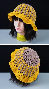 Easy Crochet Bucket Hat Miarti🧶 | Miarti - Crochet and Knitting