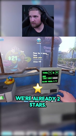 I Guess Not EVERYBODY... #gaming #funny #waterpark #simulator #shorts #recommended #letsplay