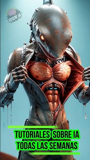 DESQUICIADO La IA creó un TIBURÓN CYBORG y está fuera de control 🤖🦈