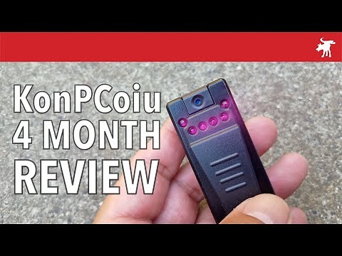 KonPCoiu Mini Body Cam Spy Camera