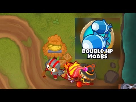 Completing Dark Castle Hard mode Double MOAB HP (BTD6 episode 65)