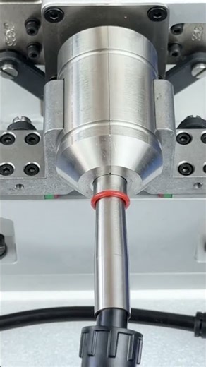 Lighting wire O-ring assembly mechanism sharing #O-ring assembly #Semi-automatic O-ring assembly