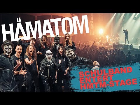 Schulband entert Bühne beim HÄMATOM Konzert in Geiselwind und spielt LICHTERLOH