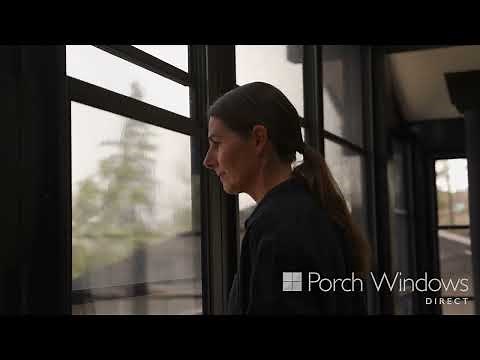 Inside Our Factory: 4-Track Screened Porch Windows (DIY Install) | Porch Windows Direct