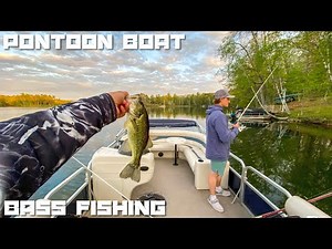 Bass Fishing on a Pontoon Boat