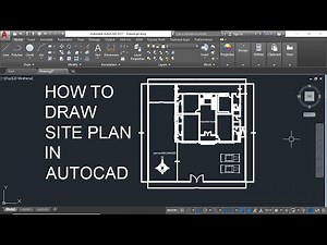 How to Draw a Site Plan in AutoCAD | Step by Step Tutorial