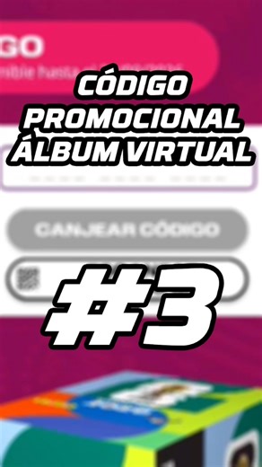 NUEVO CODIGO PROMOCIONAL #3 | ALBUM VIRTUAL PANINI COPA MUNDIAL 2026